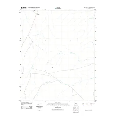 2011 Map of Gray Mountain, 2011 Print