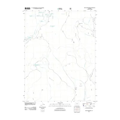2011 Map of Gray Reservoir, 2011 Print