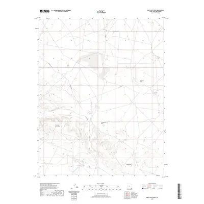 2020 Map of Gray Spot Rock, 2020 Print