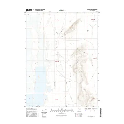 2017 Map of Grayback Hills, 2017 Print