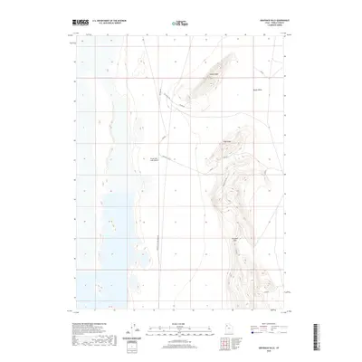 2020 Map of Grayback Hills, 2020 Print