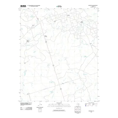 2010 Map of Grayback, 2010 Print