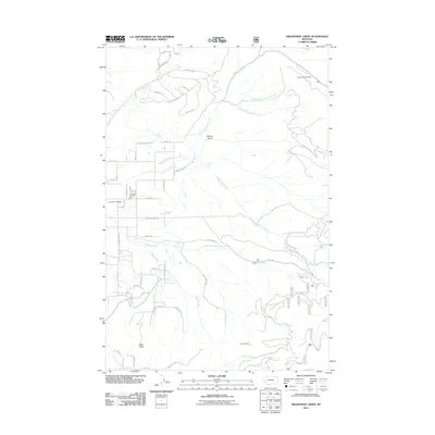 2011 Map of Grayhorse Creek, 2011 Print