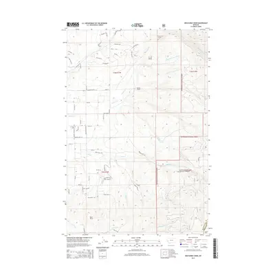 2014 Map of Grayhorse Creek, 2014 Print