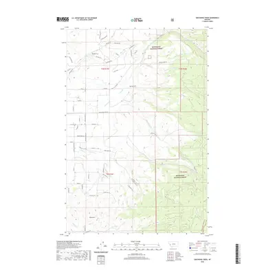 2020 Map of Grayhorse Creek, 2020 Print