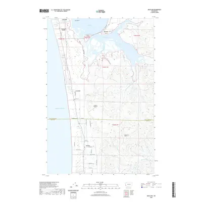 2020 Map of Grayland, 2020 Print