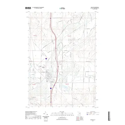 2019 Map of Grayling, 2019 Print
