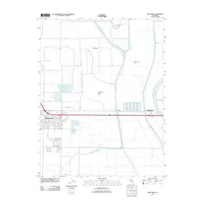 2012 Map of Grays Bend, 2012 Print