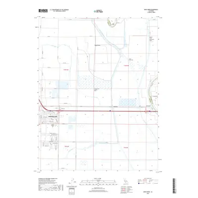 2018 Map of Grays Bend, 2018 Print