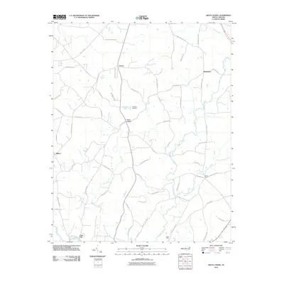 2010 Map of Grays Chapel, 2010 Print