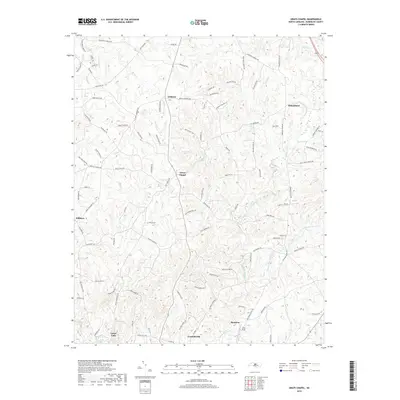 2019 Map of Grays Chapel, 2019 Print