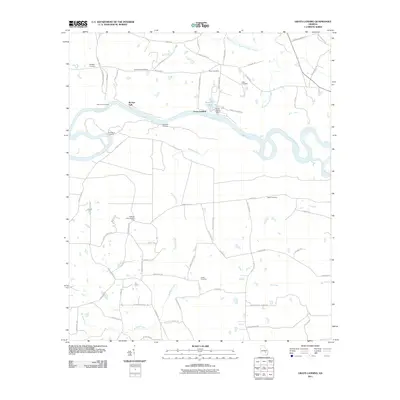 2011 Map of Grays Landing, 2011 Print