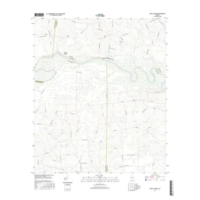 2017 Map of Grays Landing, 2017 Print