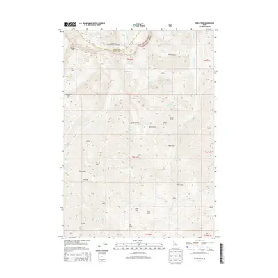 2013 Map of Grays Peak, 2013 Print