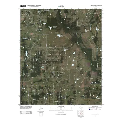 2010 Map of Grays Prairie, 2010 Print