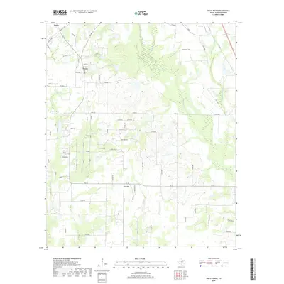 2019 Map of Grays Prairie, 2019 Print