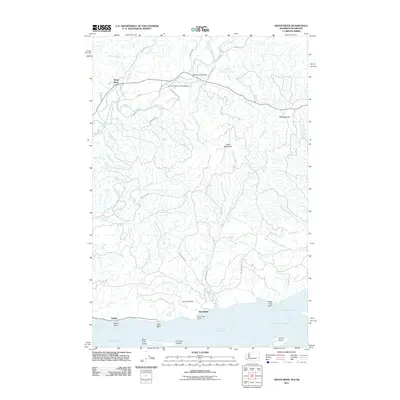 2011 Map of Grays River, 2011 Print
