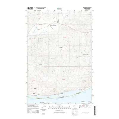 2013 Map of Grays River, 2013 Print