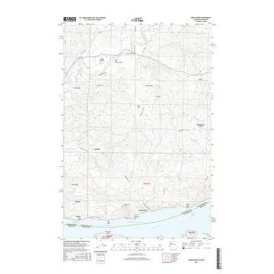 2017 Map of Grays River, 2017 Print