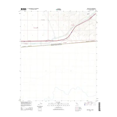 2015 Map of Grays Well, 2015 Print