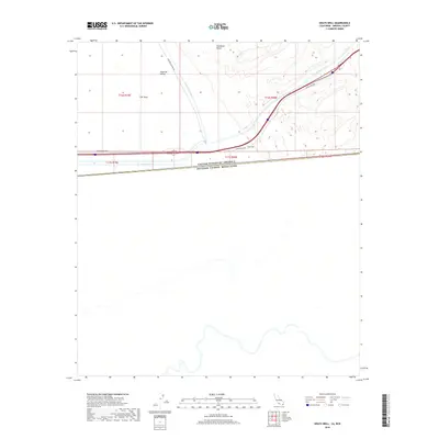 2018 Map of Grays Well, 2018 Print