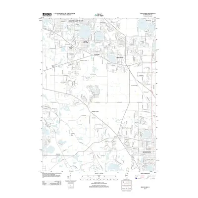 2012 Map of Grayslake, 2012 Print