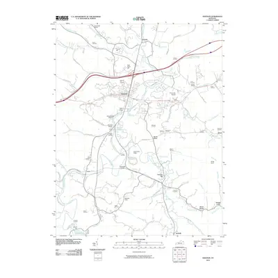 2010 Map of Grayson, 2010 Print