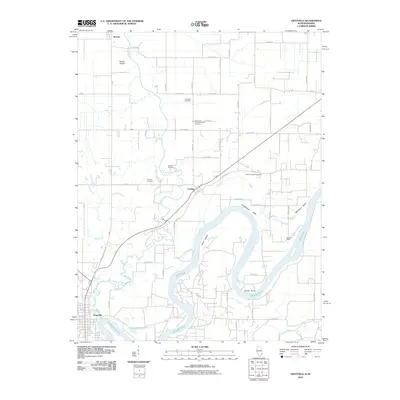 2010 Map of Grayville, 2010 Print