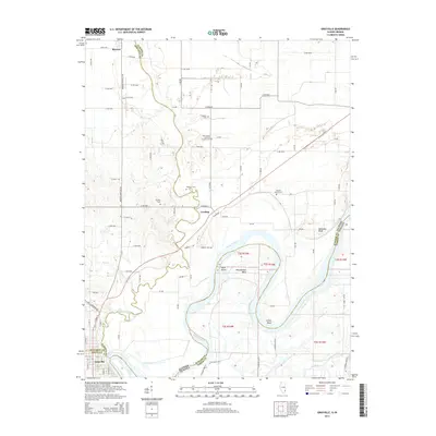 2015 Map of Grayville, 2015 Print