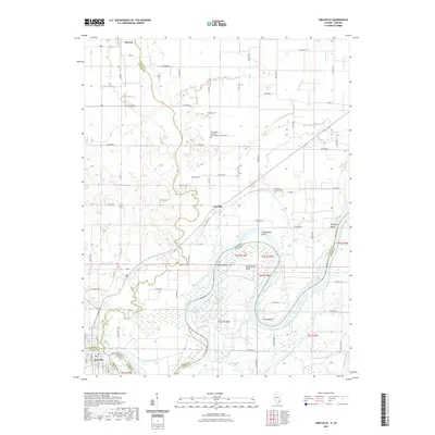 2021 Map of Grayville, 2021 Print