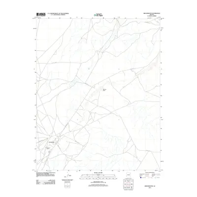 2011 Map of Greasewood, 2011 Print