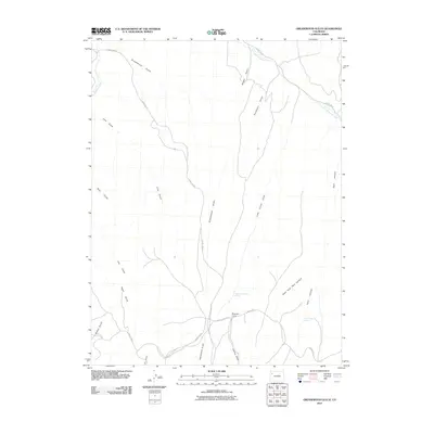 2010 Map of Greasewood Gulch, 2010 Print