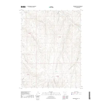 2019 Map of Greasewood Gulch, 2019 Print