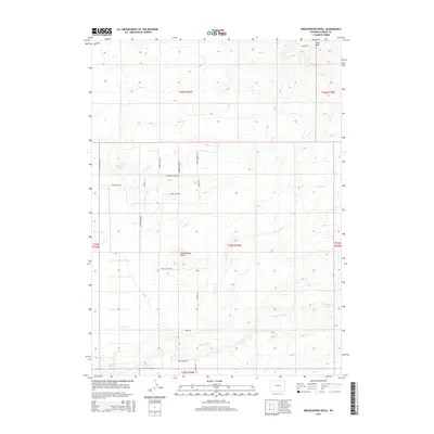 2015 Map of Greasewood Knoll, 2015 Print
