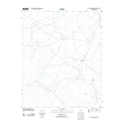 2011 Map of Greasewood Spring, 2011 Print