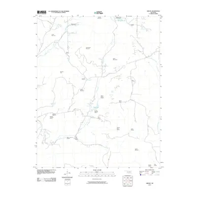 2010 Map of Greasy, 2010 Print