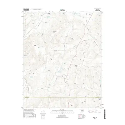 2016 Map of Greasy, 2016 Print