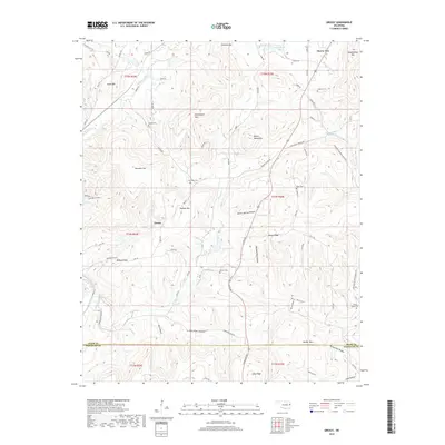 2018 Map of Greasy, 2018 Print