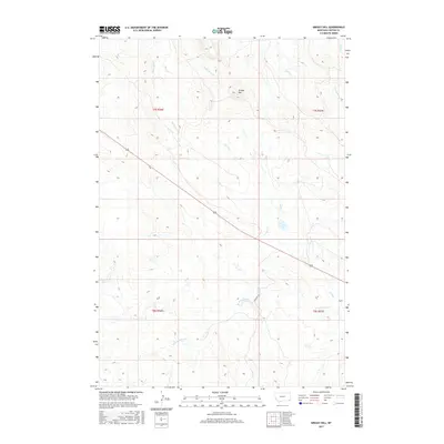 2017 Map of Greasy Hill, 2017 Print