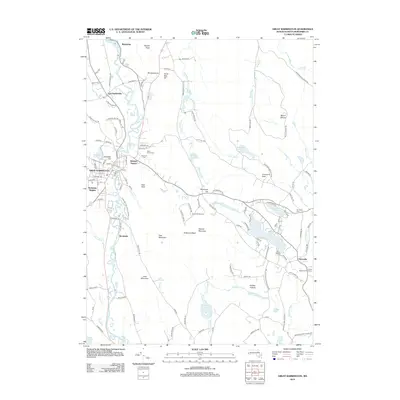 2012 Map of Great Barrington, 2012 Print