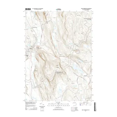 2015 Map of Great Barrington, 2015 Print