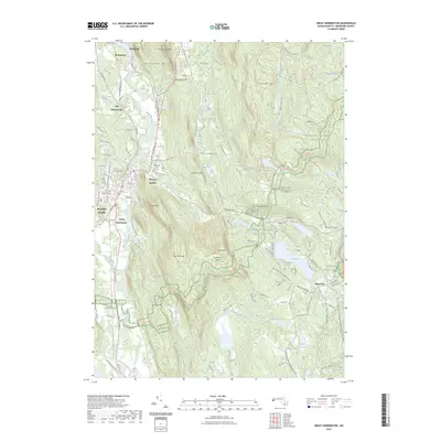 2023 Map of Great Barrington, 2023 Print