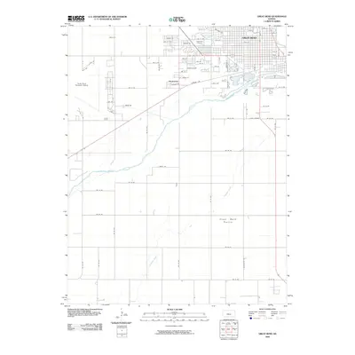 2009 Map of Great Bend, 2009 Print