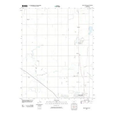 2009 Map of Great Bend NE, 2009 Print