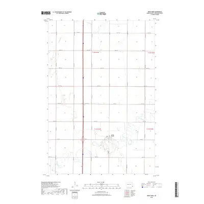 2018 Map of Great Bend, 2018 Print