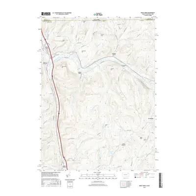 2016 Map of Great Bend, 2016 Print