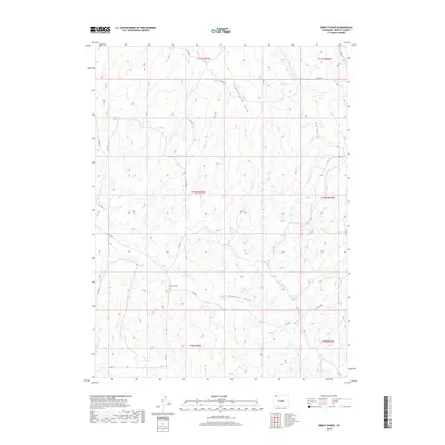 2019 Map of Great Divide, 2019 Print