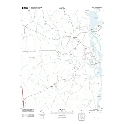 2011 Map of Great Falls, 2011 Print