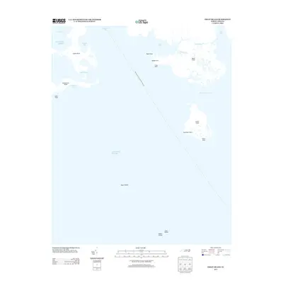 2013 Map of Great Island, 2013 Print