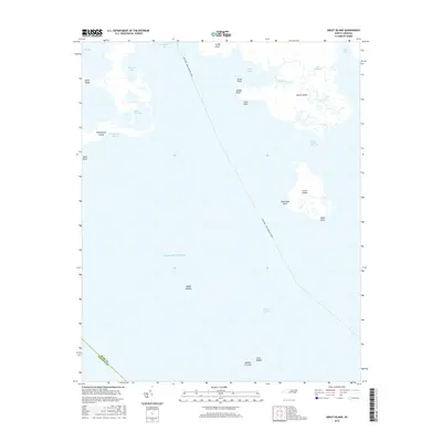 2016 Map of Great Island, 2016 Print